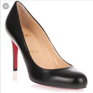 Christian Louboutin Simple Pumps 100 Black 39